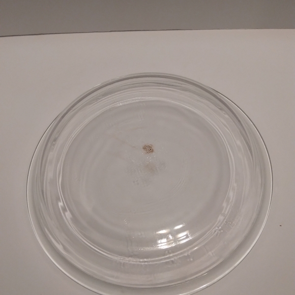 Vintage PYREX Clear Glass Pie Pan Plate #209 Dish 9"  Pre Owned - Picture 3 of 10